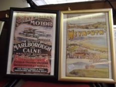 Two Great Western Railway posters
