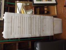 23 plastic storage boxes