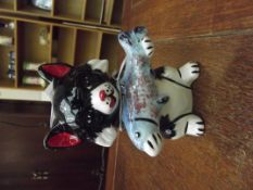 Lorna Bailey cat with fish