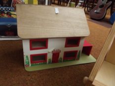 Wooden dolls house