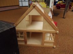 Wooden dolls house