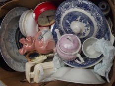 Mixed box of ceramics to include Radford