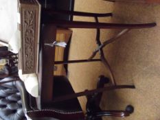 Edwardian mahogany centre table