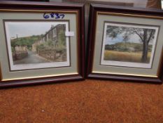 2x Limited editions Holcombe Brook By Barry Tomli