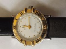 Ladies Omega Constellation wristwatch, working