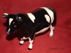 Beswick C H Coddington Hilt Bar Friesian bull 12cm