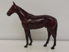 Beswick figure, Mill Reef, glazed, height 23cm