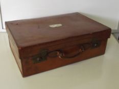 Mappin and Webb 1930's Gentleman's leather travell