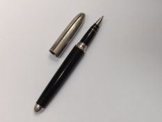 Louis Vutton ball point pen with leather body and
