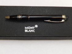 Mont Blanc ballpoint pen with box. 42.5grams