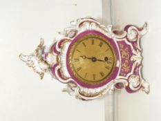 Ceramic mantle clock