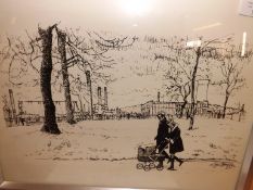 Roger Hampson (1925-1996) Framed printer's proof o