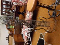 CD rack in the form of a guitar