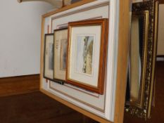 Large quantity of prints to include a mirror