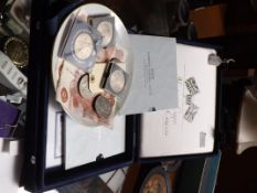 Collection of coins and notes to include two £5 co