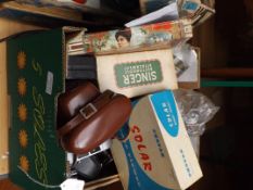 Mixed box of cameras and others
