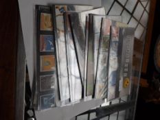 11 packs of Royal Mail mint presentation pack