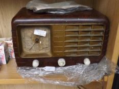 Vintage Bakelite radio