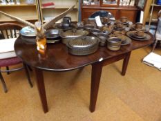 Mahogany drop leaf table