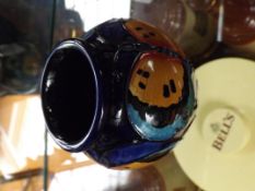 Moorcroft trial piece with butterflies