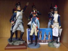 Collection of military models (6)