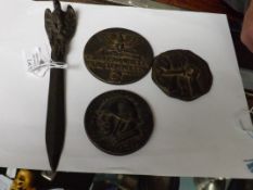 Collection of German metal ware