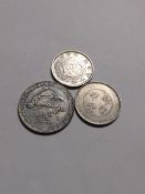 3 Chinese coins