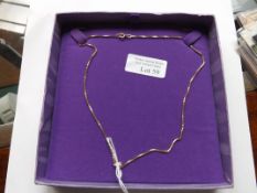 18 ct gold chain 16 inch, 3.2 grams