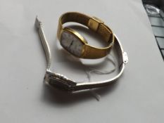 Lady's and gent's Montine wrist watches