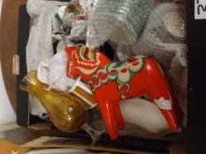 Large box of collectables