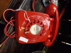Original 1960's red telephone