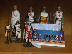 Collection of military models