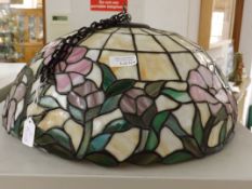 Tiffany style glass ceiling lamp shade