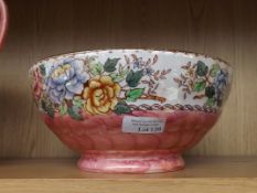 Mailing lustre fruit bowl