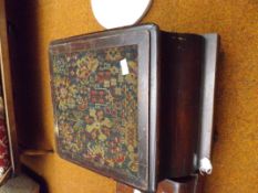 Victorian foot stood commode