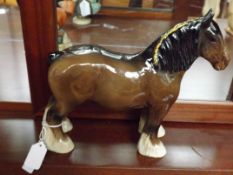 Beswick shire horse