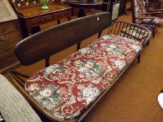 Ercol day bed with matching foot stool