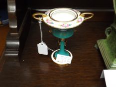 Minton two handle vase