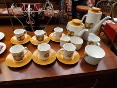 Retro Meakin coffee set