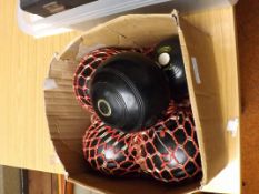 Set of bowling balls