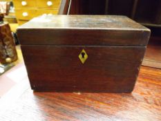 Victorian tea caddie