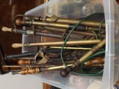 Box of brass rose sprays