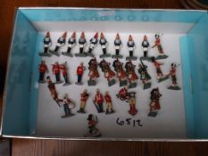 Collection of Britains soldiers and others