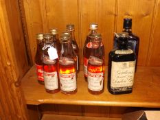 collection of old spirits