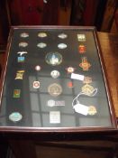 Collection of Russian badges