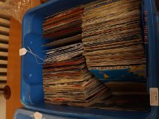 Large collection of 45's