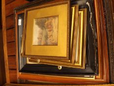 Quantity of framed prints and pictures to include