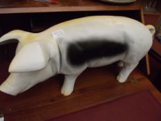 Pig garden ornament