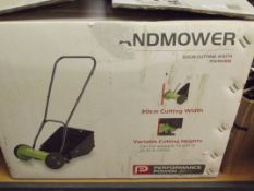 Hand mower, as new and boxed