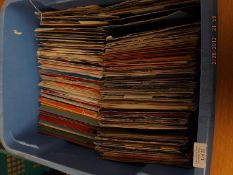 Large collection of 45's